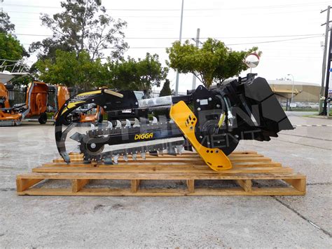 trencher for bobcat skid steer fl|trenchers for sale by owner.